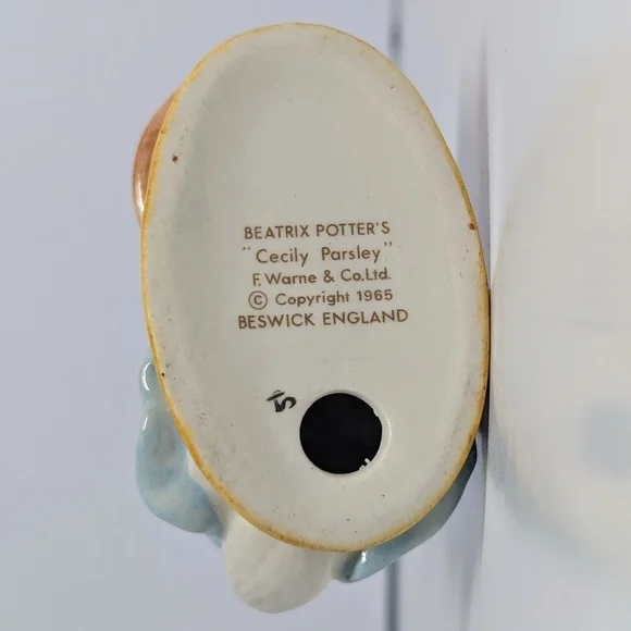 Beatrix Potter's Vintage Rabbits From 1948-1979 Set Include 5 Rabbits Details ✓